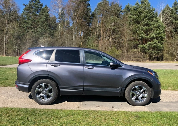 Honda CR-V cena 108000 przebieg: 82000, rok produkcji 2019 z Łazy małe 154